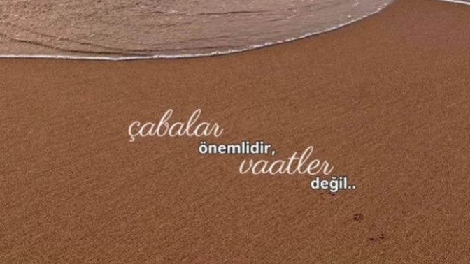 Çaba mı önemli, vaat mi?