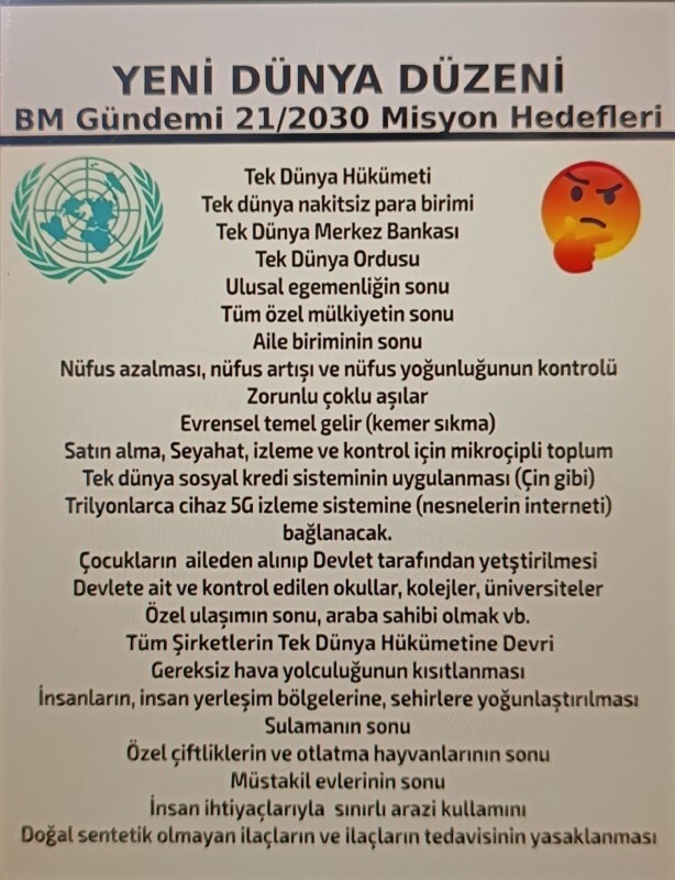Böyle bir şeyin farkında mısınız?