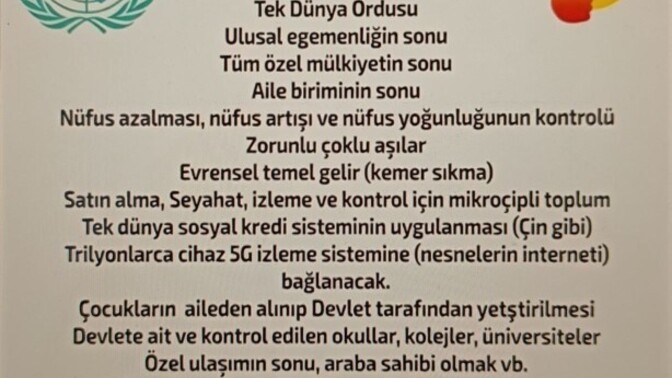 Böyle bir şeyin farkında mısınız?