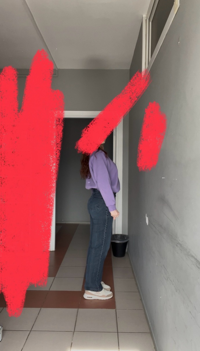 Bu pantolonu çok zor giydim, spor yaptığım için kalçam mı şekillendi yoksa kilo mu aldım emin olamıyorum, diyetteyim ya uf🥲?