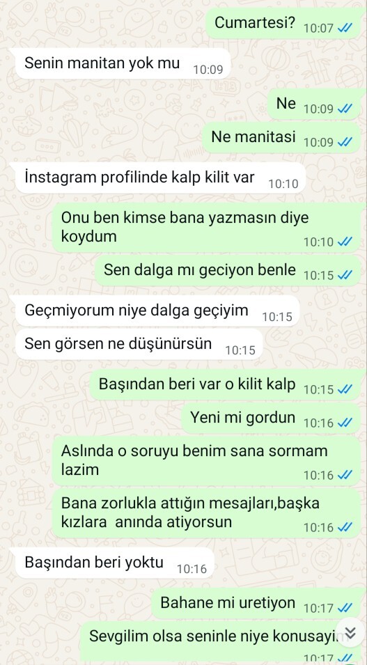 Flörtüm buluşmamak için bahane mi üretiyor, yoksa gerçekten görmemiş olabilir mi?