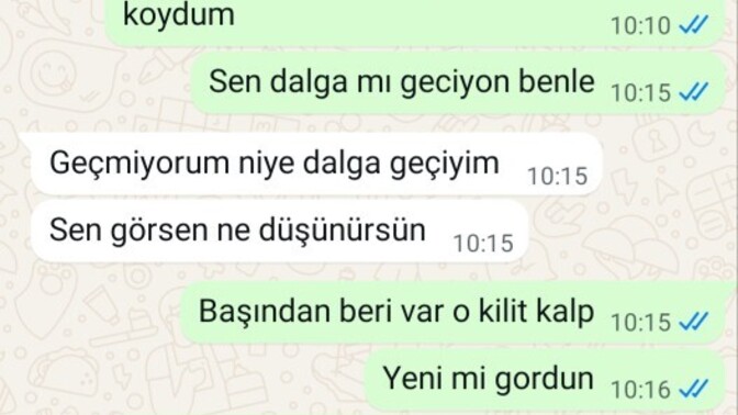 Flörtüm buluşmamak için bahane mi üretiyor, yoksa gerçekten görmemiş olabilir mi?