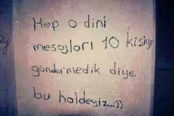 Bu mesajı 10 kişiye göndermezsen başına kötü şeyler gelecek tarzı mesajlar vardı, Sen hiç korkup gönderdiğin oldu mu?