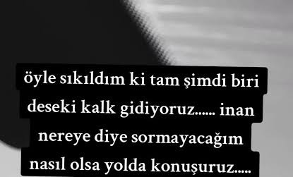 Sıkılınca yaptığınız ilk şey nedir?