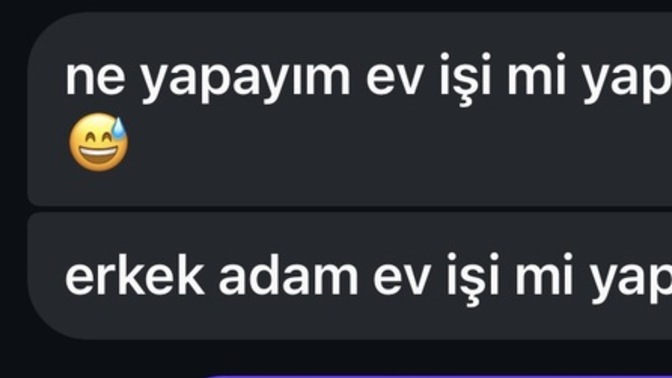 Erkek ev işi yapmaz mı cidden, çalışmıyorsa ev işine el atması yanlış mı?