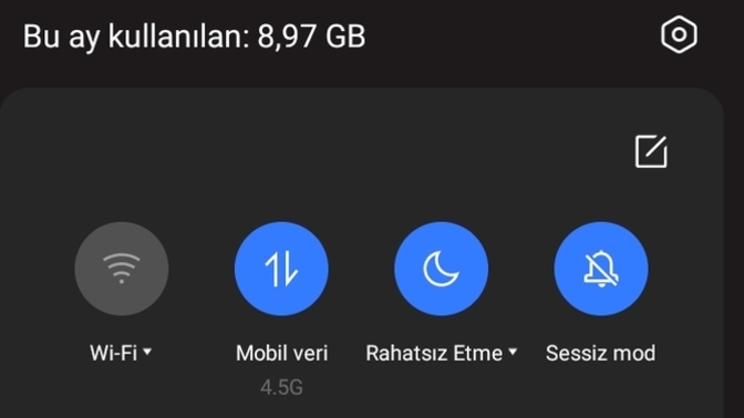 Mobil veriniz kaç G?