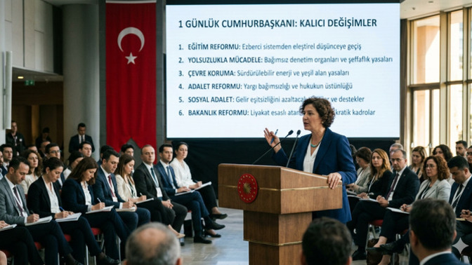 Türkiye’de bir günlük Cumhurbaşkanı sizsiniz?