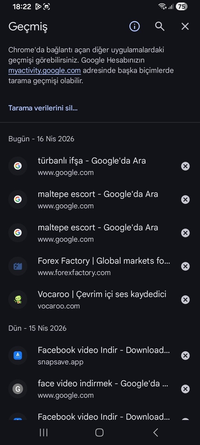 Google'da en son ne aradınız?