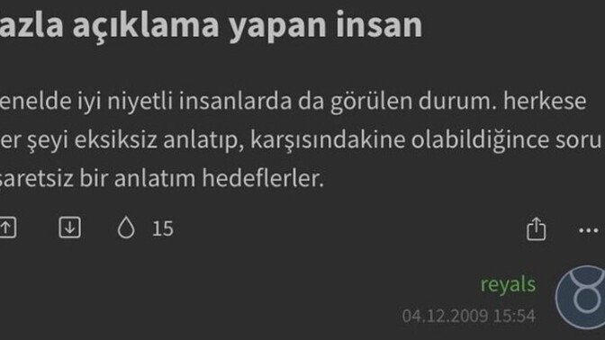 Her şeyi gerekli/gereksiz detaylı anlatır mısınız?