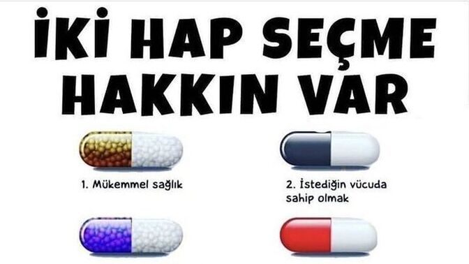 Hangi hapı seçersniz 🙄?