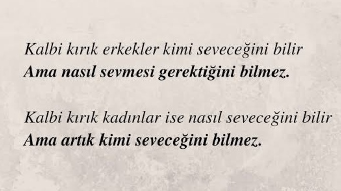 Sizce Erkeğin mi kalbi çok kırılır Kadının mı?
