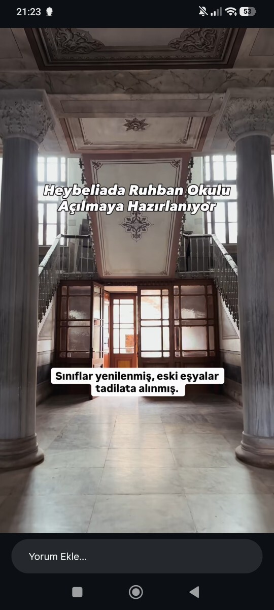 Heybeliada Ruhban Okulu tekrar açılıyormuş, bu konuda ne düşünüyorsunuz?
