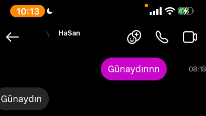 Anlık mesaja hemen cevap veren biri sana ne ifade ediyor?