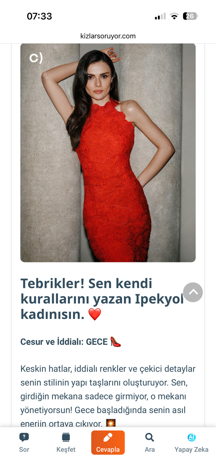 Hangi Ipekyol Kadınısın?