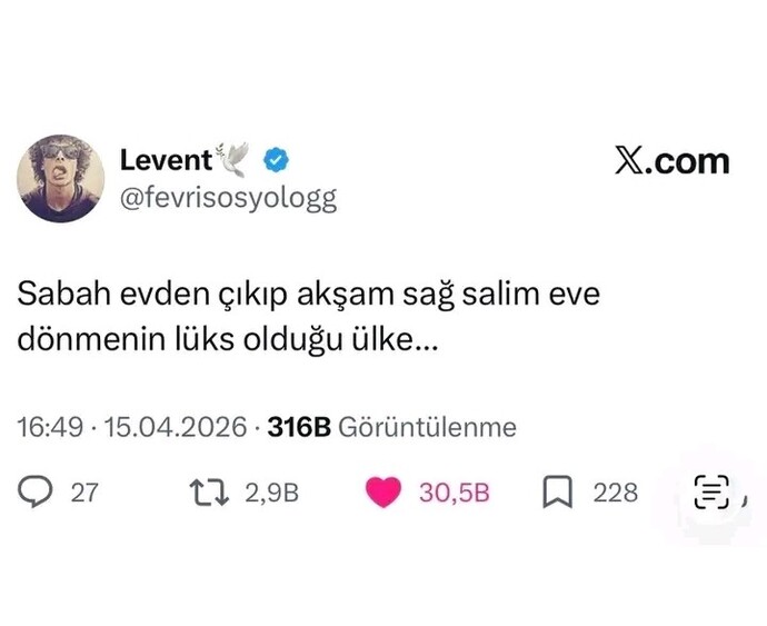 Durum bundan ibaret mi, gerçekten her şey bu kadar mı olmalı?