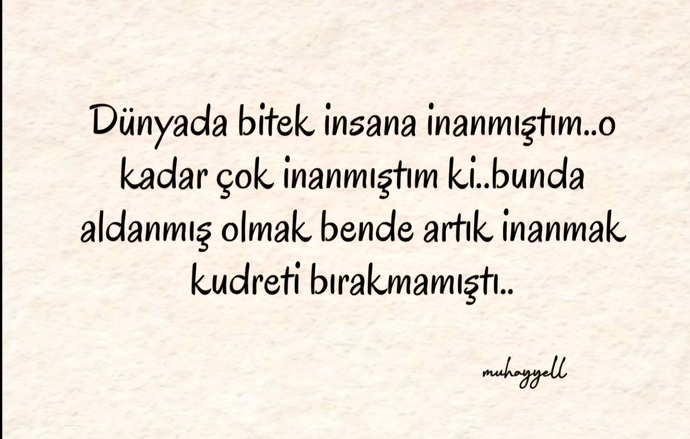 Kürk Mantolu Madonna okurken hiç birine bu kadar çok inandığınız oldu mu?