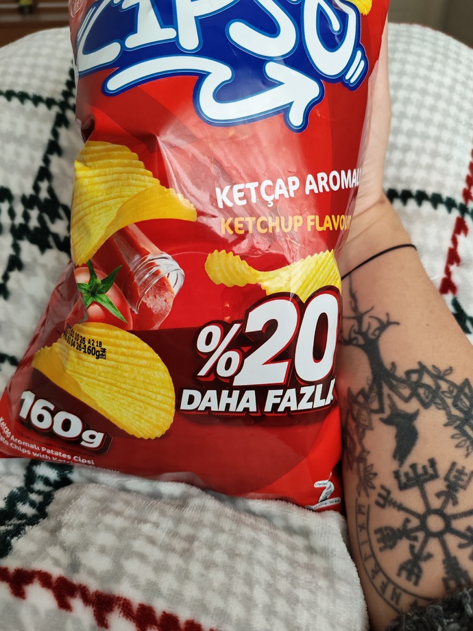 Sabah sabah cips yer misiniz?