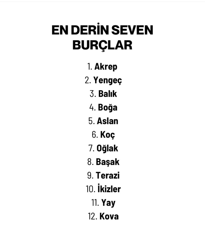 En Derin Seven Burç Hangisidir?