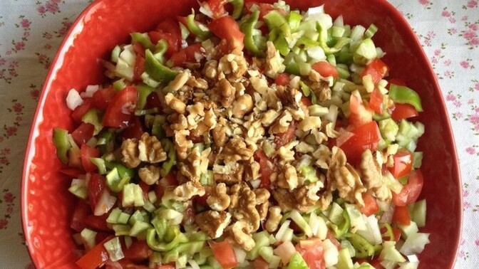 Gâvurdağı salatası sever misiniz?