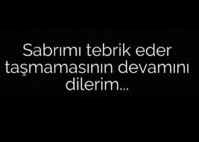 Sabırlı biri misin?