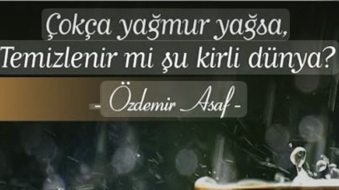 Hiç yağmurdan kaçarken doluya tutulduğunuzu düşündünüz mü ama aslında baştan beri dolu muydu?
