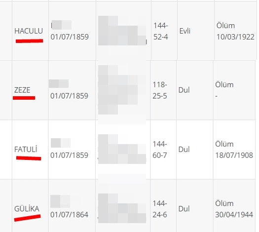 Soy kütüğünüze baktınız mı hiç? Garip isimler gördünüz mü?