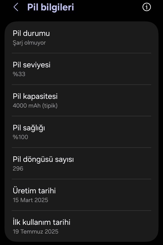 Telefonunuzun pil sağlığı ne durumda?