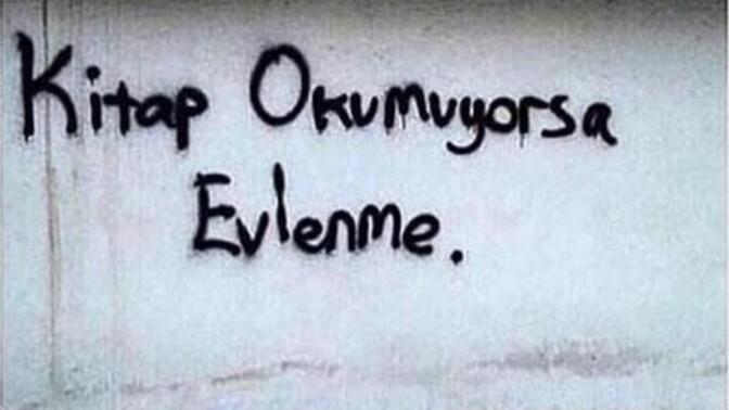 Hiç kitap okumayan biriyle evlilik olur mu?