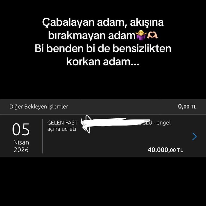 Eski sevgiliye engeli kaldırmak için 40.000 TL gönderilir mi, siz olsanız ne yapardınız?