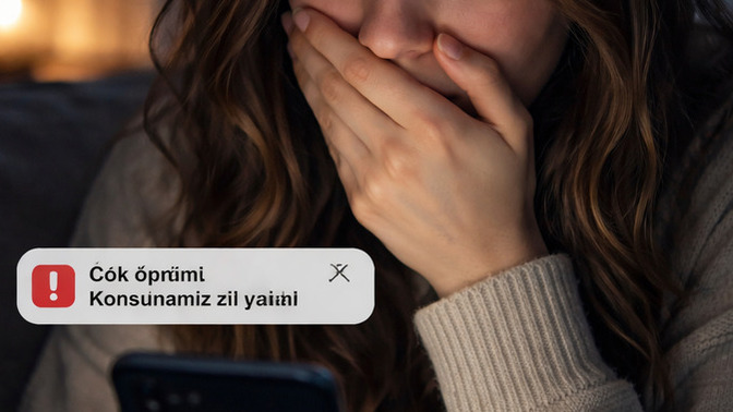 Acil konuşmamız lazım diye gelen mesajlar size de geriyor mu?