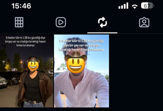 Daha iki tane bulabildim , varsa atında Repost yapayım.😂🔥