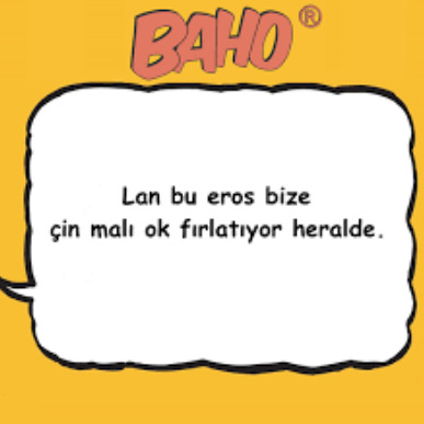 Eros şu okunu tuttur artık çıldırceeeemm?