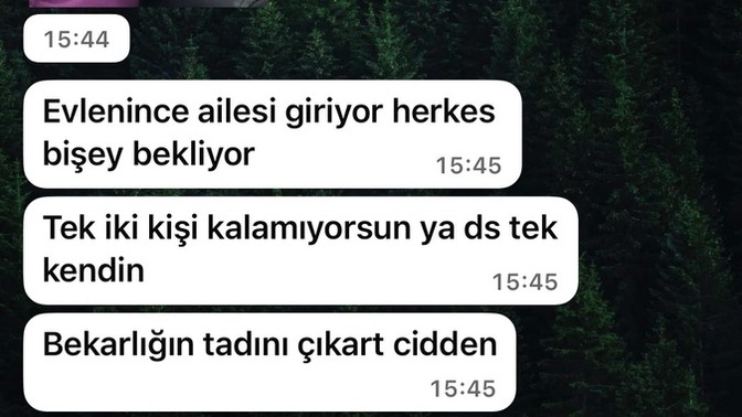 Kimlerin evlenesi yok?