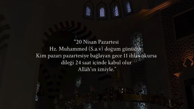 Bu gece 11 ihlas okur musun?
