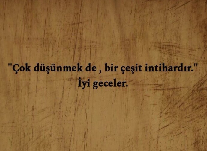 Çok düşünmek iyi bir şey mi?