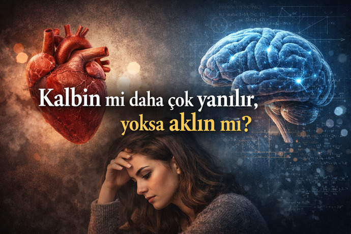 Karar verirken kalbin mi daha çok yanılır yoksa aklın mı, hangisine güvenmeli?