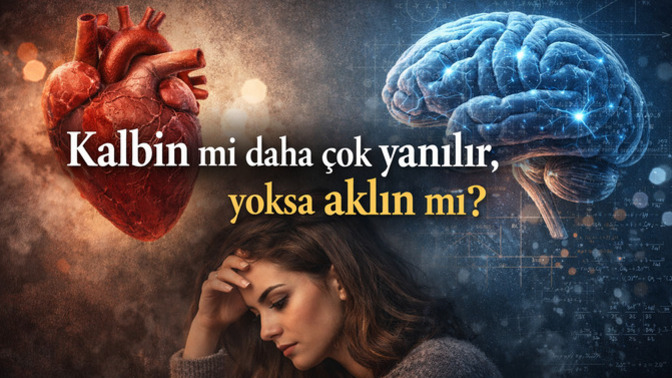 Karar verirken kalbin mi daha çok yanılır yoksa aklın mı, hangisine güvenmeli?