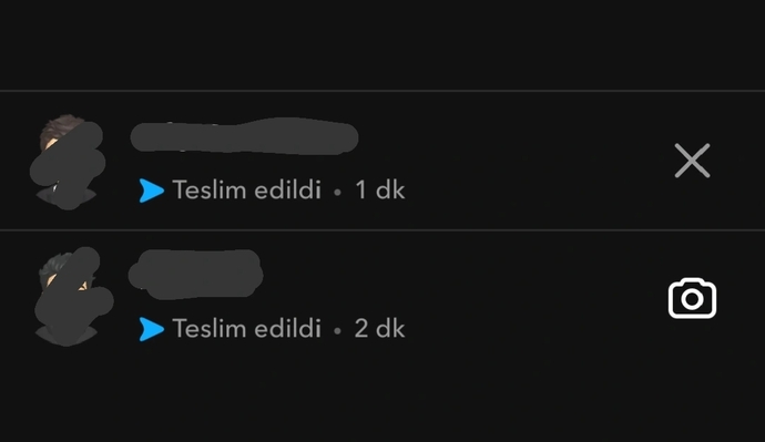 Snapchatde bu ne anlama geliyor?