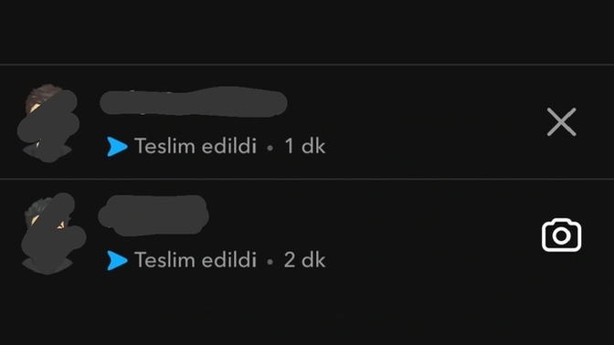 Snapchat'de bu ne anlama geliyor?