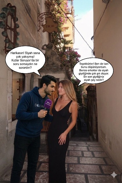 Efendim! En son giydiğiniz siyah şey nedir?