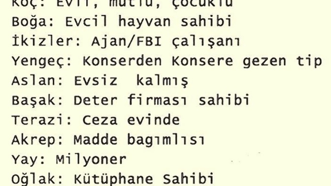 Burcuna göre 10 sene sonra ne yapacaksın?