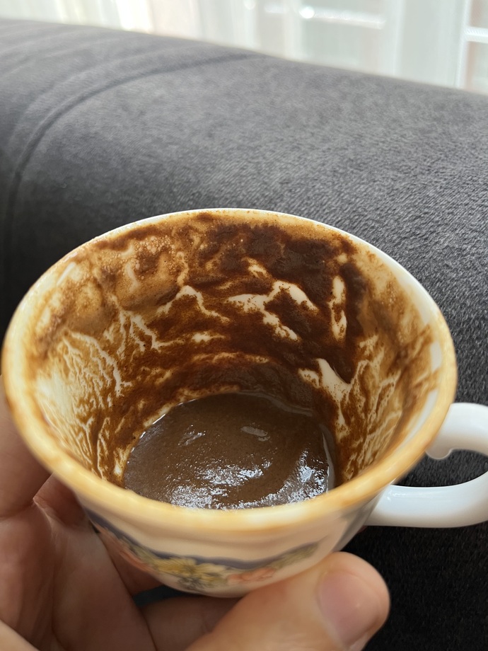 Kahve içtim bakar mısınızzz?