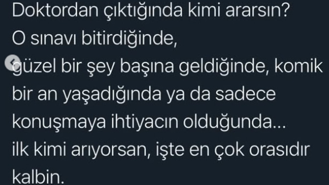 Kalbiniz kime ait?