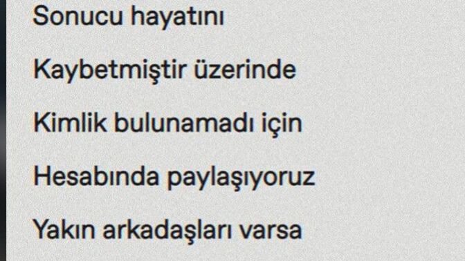 Trip atmayı sever misiniz?