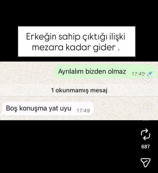 Erkeğin sahip çıktığı ilişki mezara kadar mı gider?
