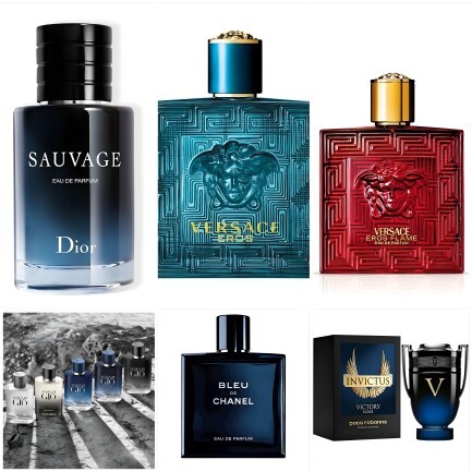 Sauvage dior, Versace eros, Acqua dı gıo, Bleu de chanel, Invıctus?