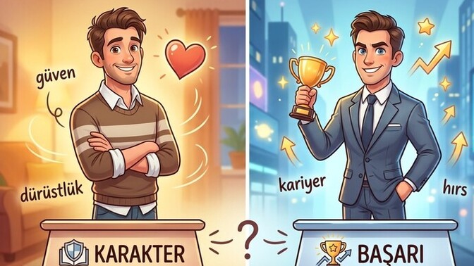 Bir erkekte "karakter" mi daha ön plandadır yoksa "başarı" mı? Hangisi daha çekici?