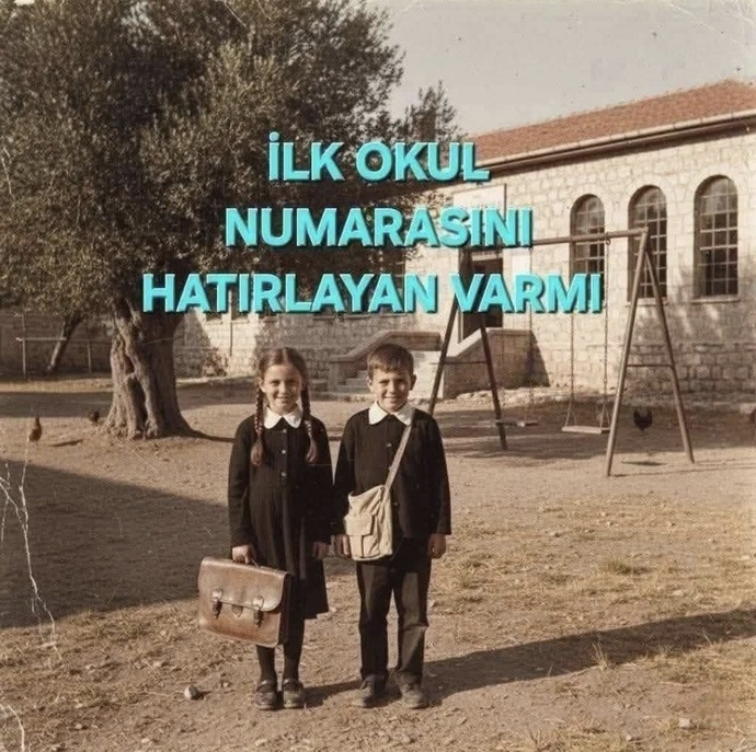 Çocuğum senin numaran kaç?