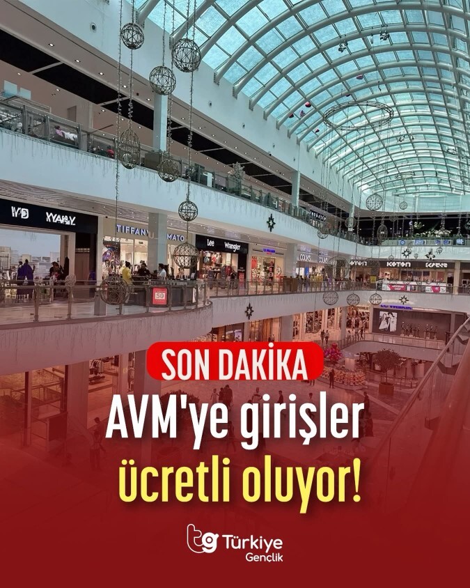 AVMye girişler ücretli olmalı mı, ücretsiz giriş adil mi sizce?