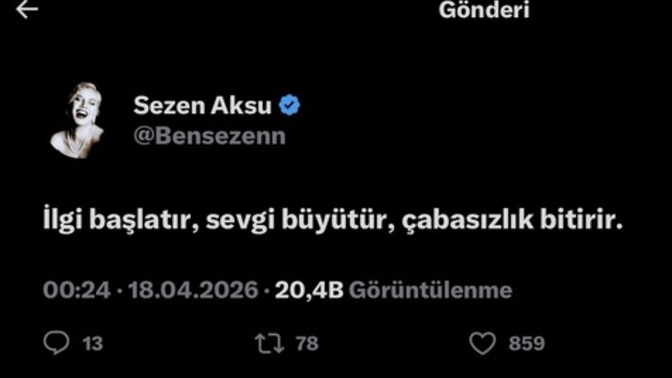Sizce aşkı güçlü tutan şey nedir?